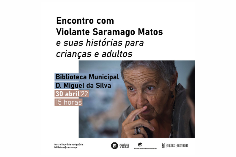Biblioteca Municipal de Viseu recebe Violante Saramago Matos