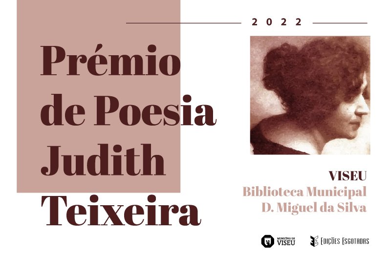 Candidaturas ao Prémio de Poesia Judith Teixeira 2022 arrancam em agosto