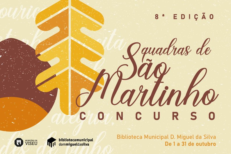 8ª edição do concurso “Quadras de São Martinho” arranca a 1 de outubro