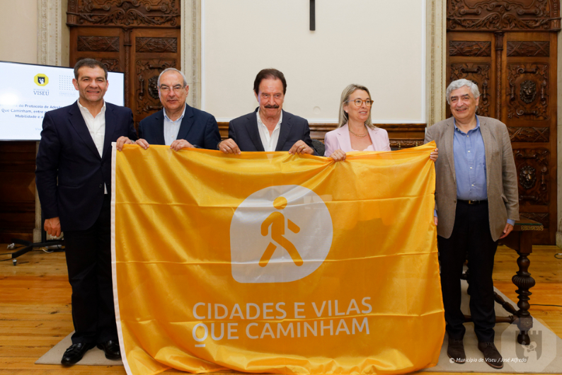 Viseu já é município-membro da Rede de Cidades e Vilas que Caminham