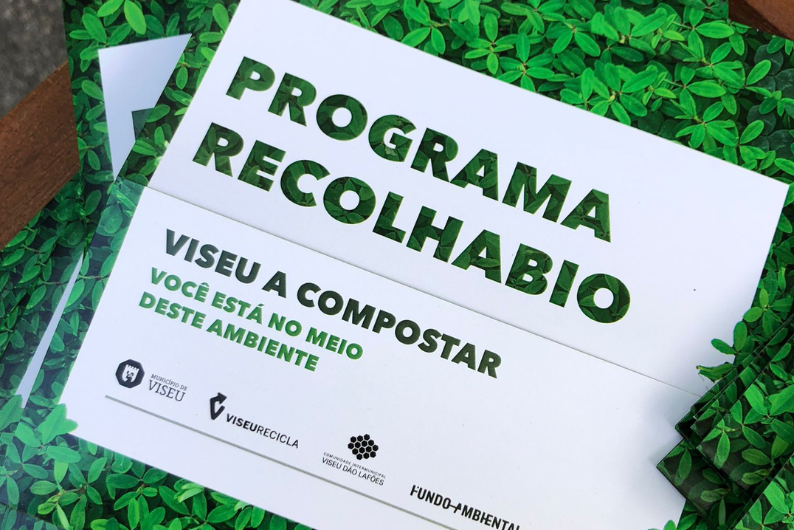 Ações de formação e entrega de compostores domésticos do programa RecolhaBio arrancaram ontem, em Viseu