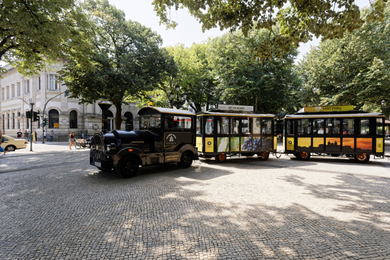 Comboio Turístico regressa às ruas da Cidade-Jardim