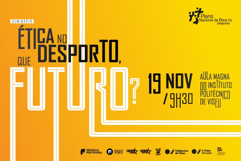 O futuro da ética desportiva é discutido no Instituto Politécnico de Viseu, em novembro